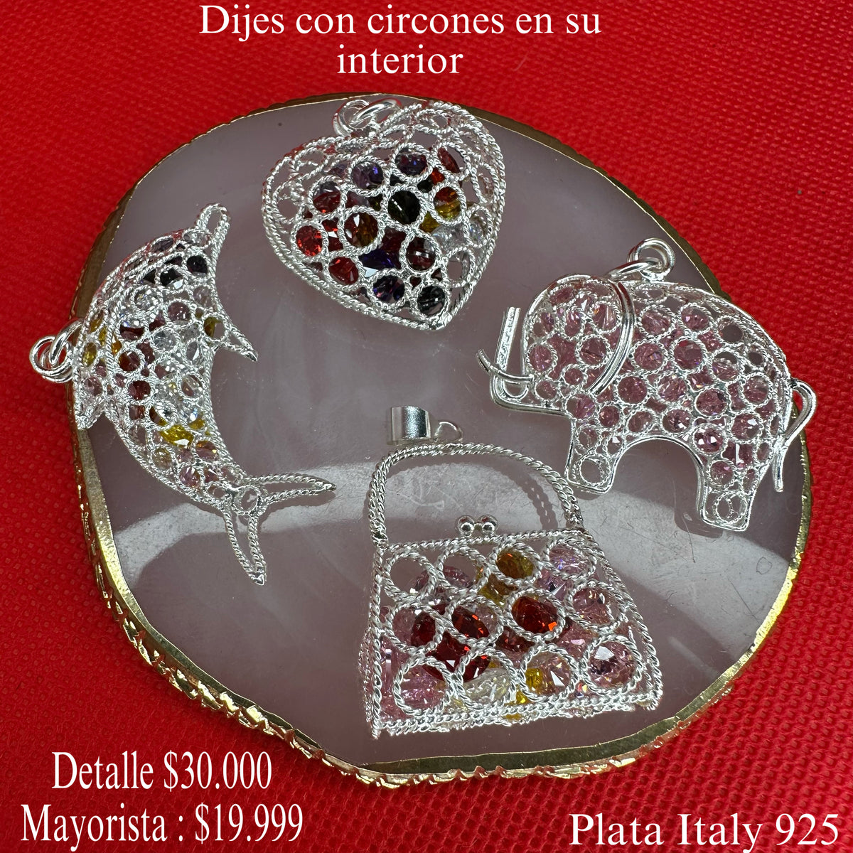 Dijes plata Italy 925
