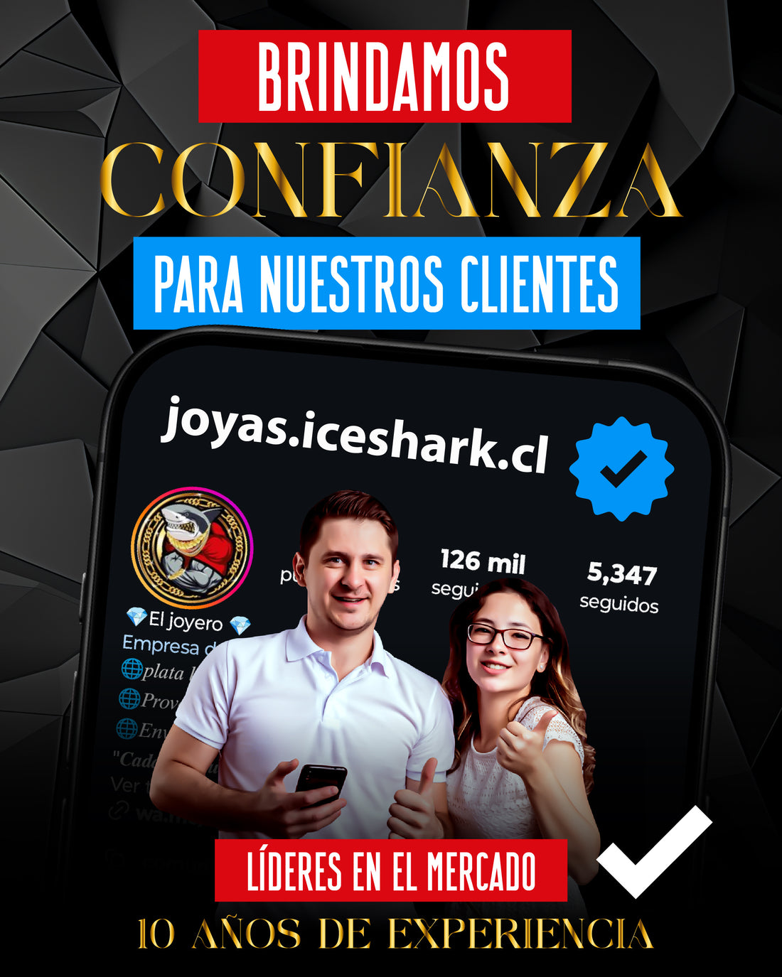 Confianza en nuestra joyeria Ice Shark SPA