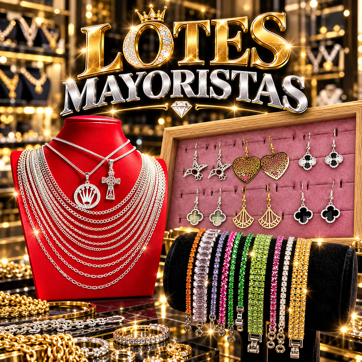 Lotes de joyas (Plata laminada 925 SL)