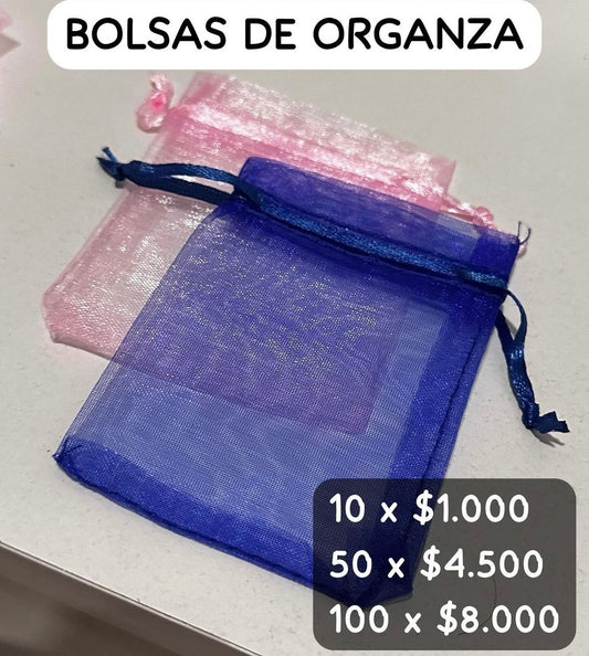 Bolsa organza